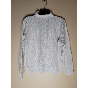 Jeanne Pierre Cable Knit Sweater